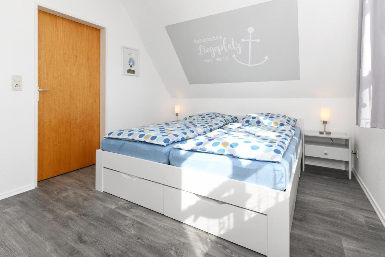 Ferienwohnung Seepferdchen Im Wohnpark Werdum Bagian luar foto